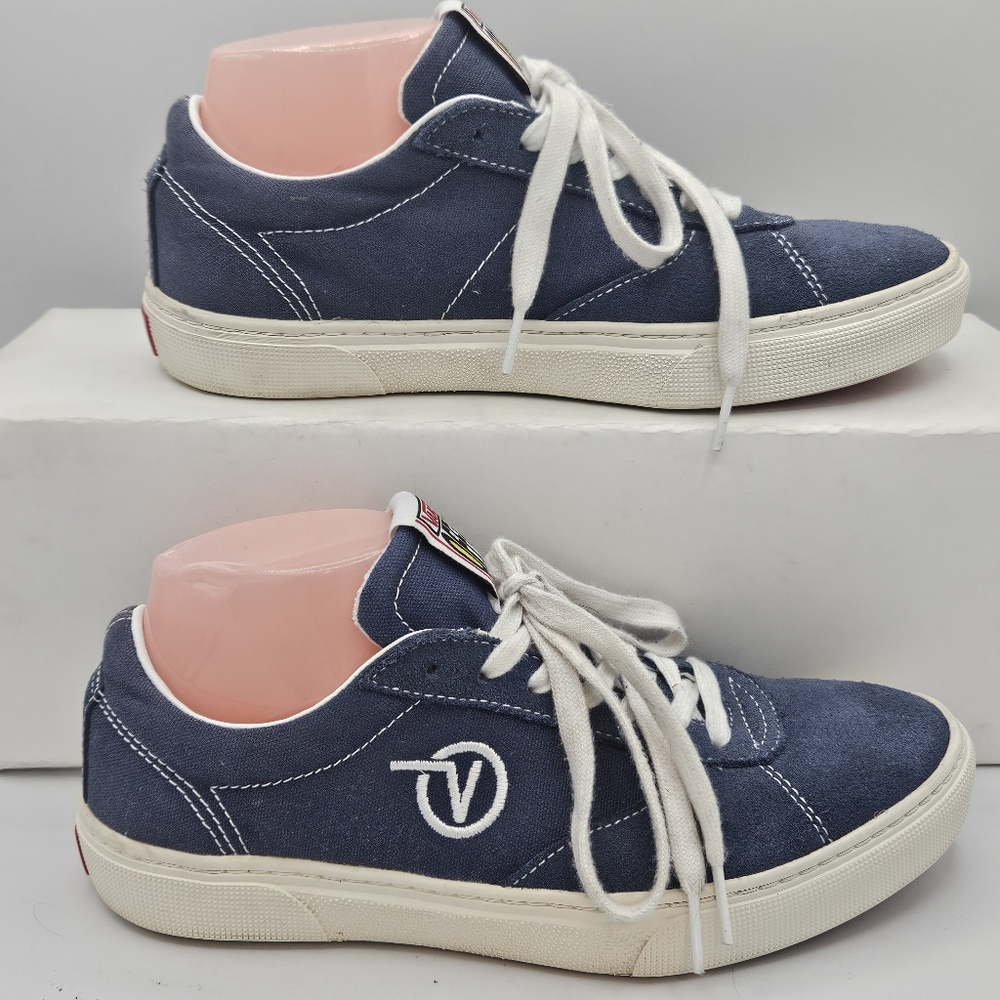 Vans paradox blue sneakers size 8.5 in womens, 7 in mens